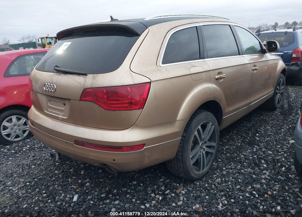 2008 AUDI Q7 3.6 PREMIUM VIN: WA1BY74L38D037430