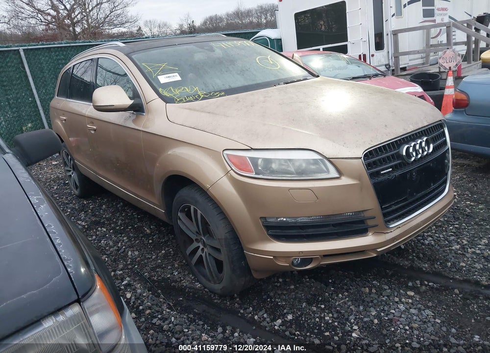 2008 AUDI Q7 3.6 PREMIUM VIN: WA1BY74L38D037430