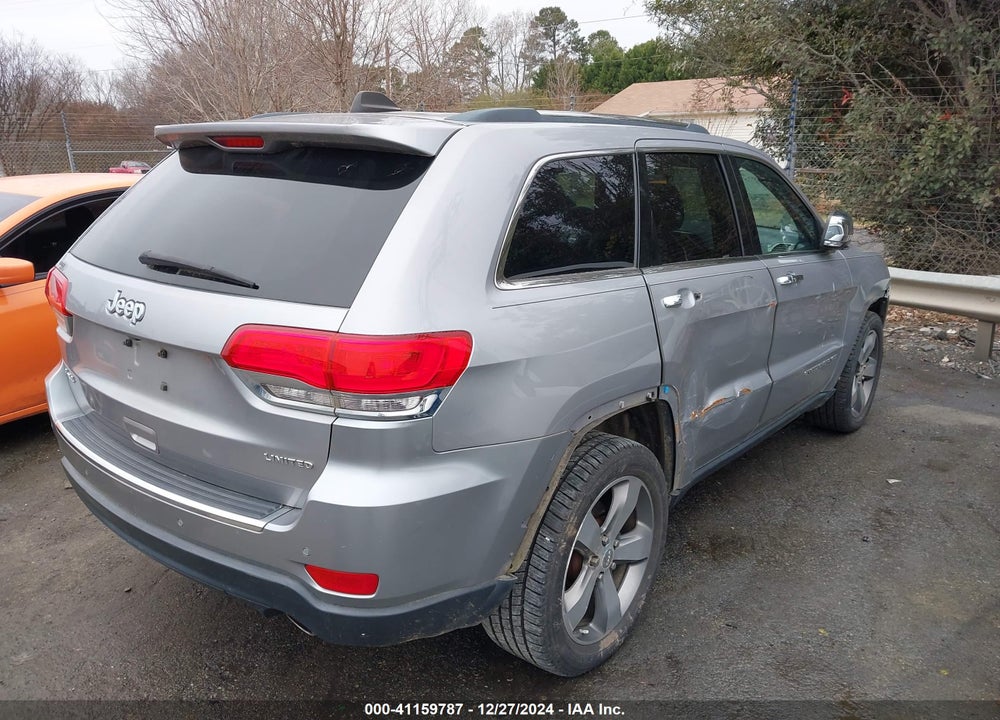 2014 JEEP GRAND CHEROKEE LIMITED VIN: 1C4RJFBG3EC172840