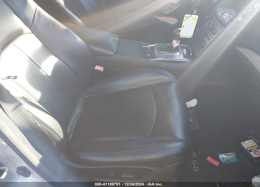 2011 INFINITI G25 VIN: JN1DV6AR8BM452019