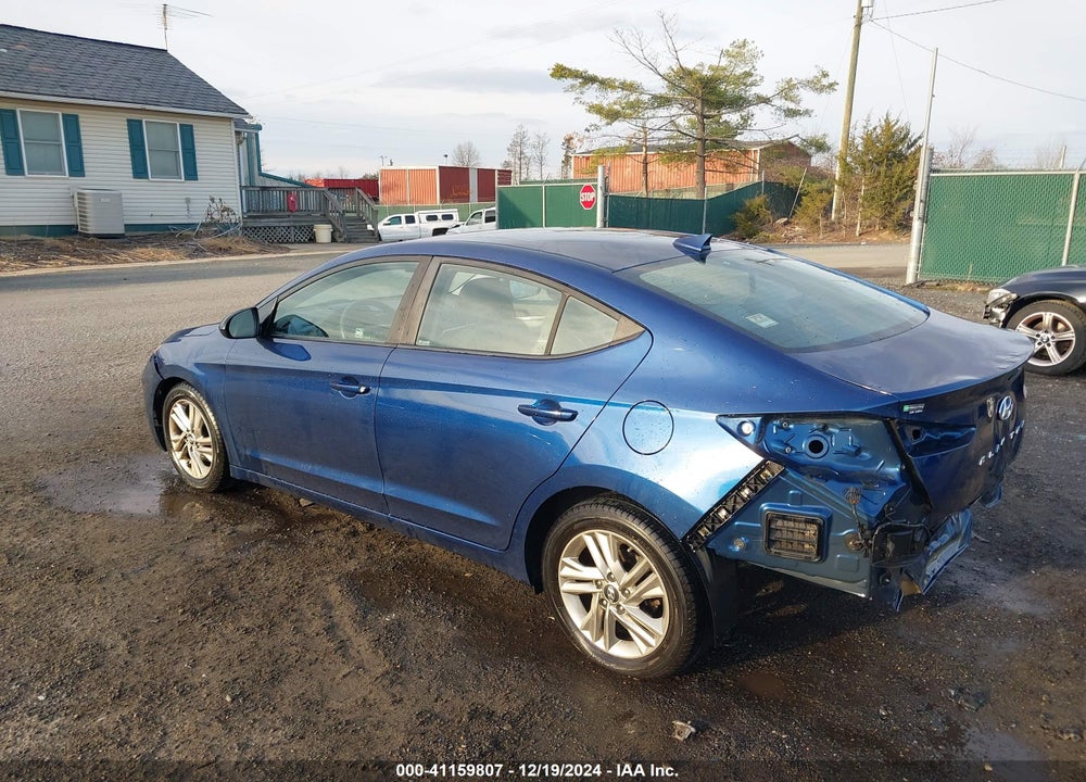 2019 HYUNDAI ELANTRA SEL VIN: 5NPD84LF9KH434764