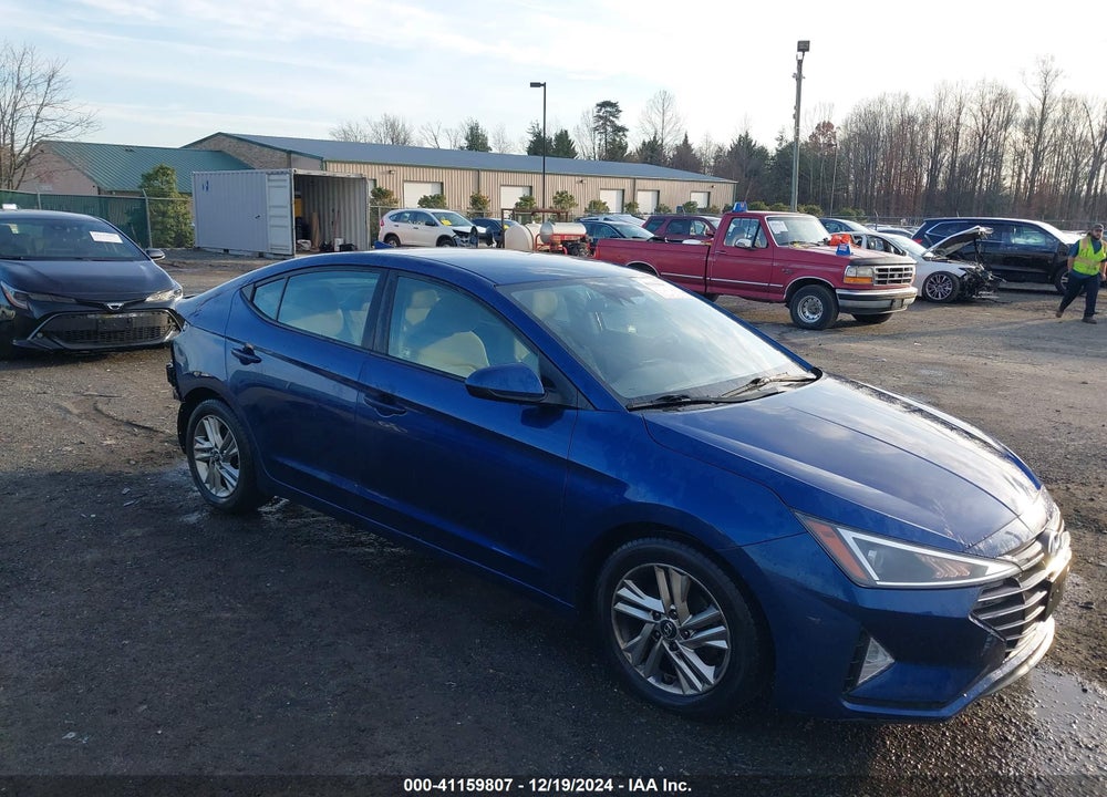 2019 HYUNDAI ELANTRA SEL VIN: 5NPD84LF9KH434764