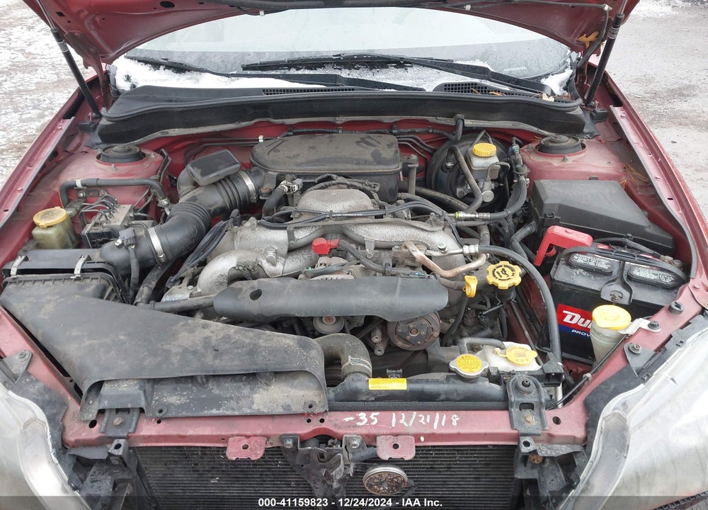 2009 SUBARU IMPREZA VIN: JF1GH60659H805317