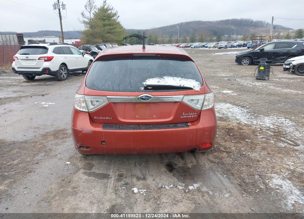 2009 SUBARU IMPREZA VIN: JF1GH60659H805317