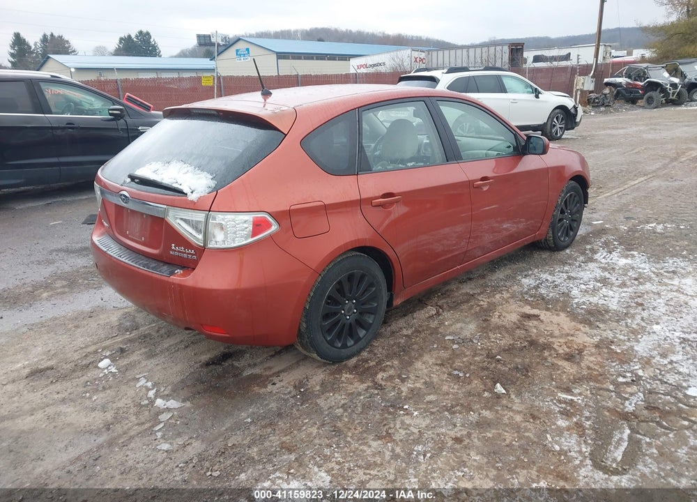 2009 SUBARU IMPREZA VIN: JF1GH60659H805317