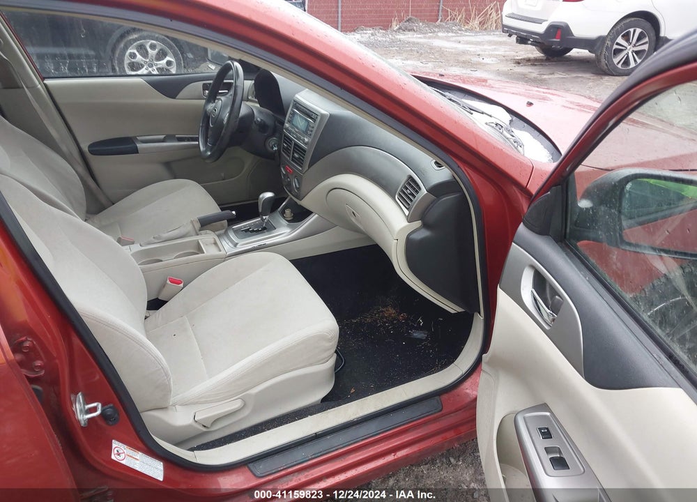 2009 SUBARU IMPREZA VIN: JF1GH60659H805317