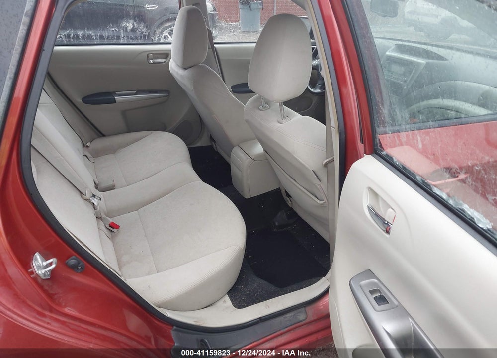 2009 SUBARU IMPREZA VIN: JF1GH60659H805317