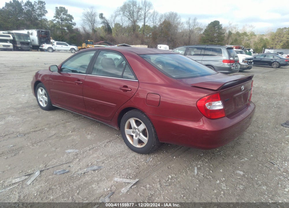 2004 TOYOTA CAMRY SE V6 VIN: 4T1BA30K94U501620