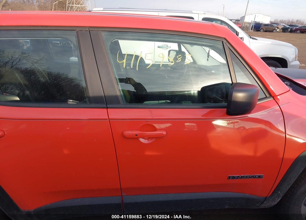 2016 JEEP RENEGADE SPORT VIN: ZACCJAAT5GPD12568