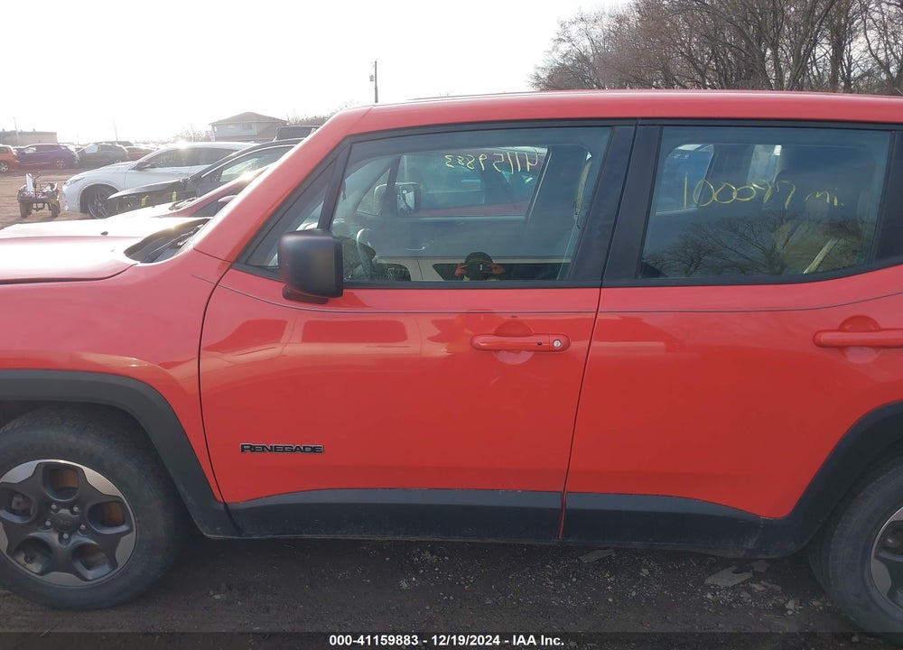 2016 JEEP RENEGADE SPORT VIN: ZACCJAAT5GPD12568