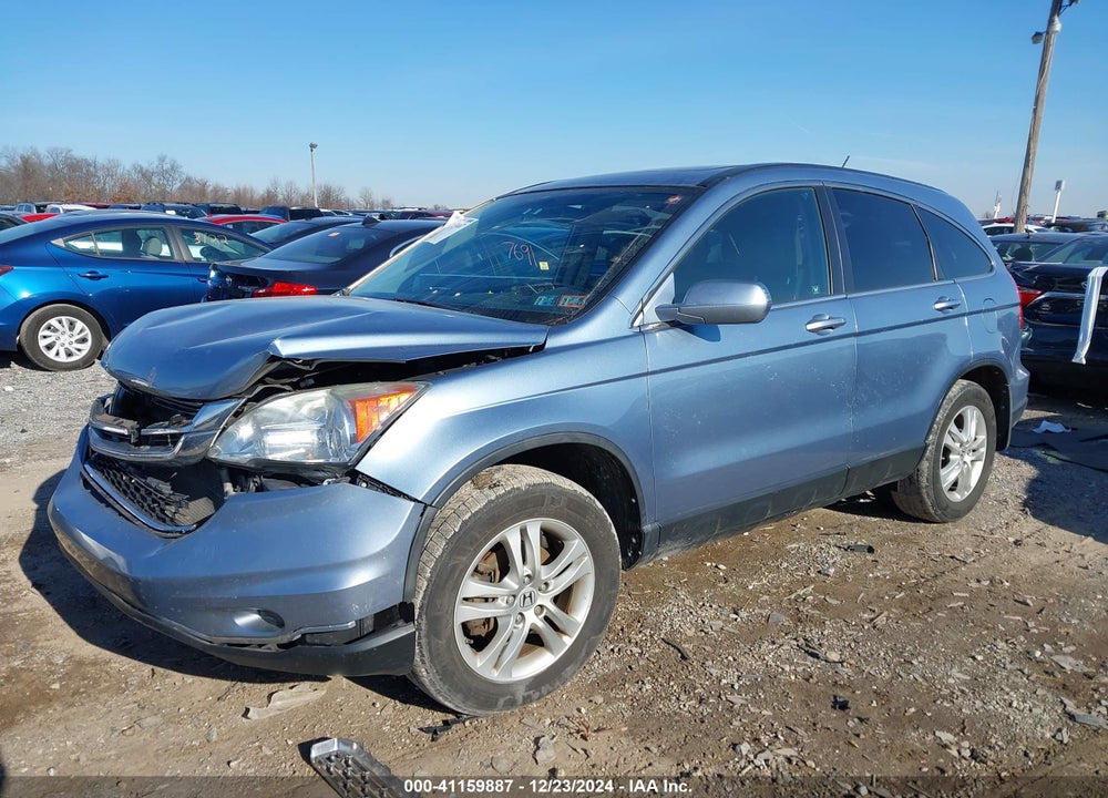 2010 HONDA CR-V EX-L VIN: 5J6RE4H7XAL055440
