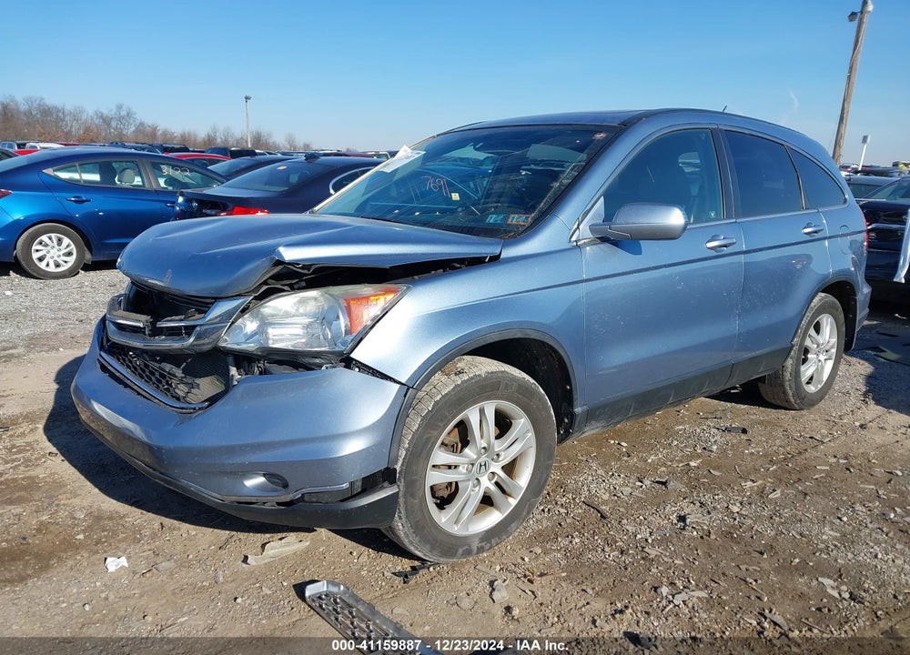2010 HONDA CR-V EX-L VIN: 5J6RE4H7XAL055440
