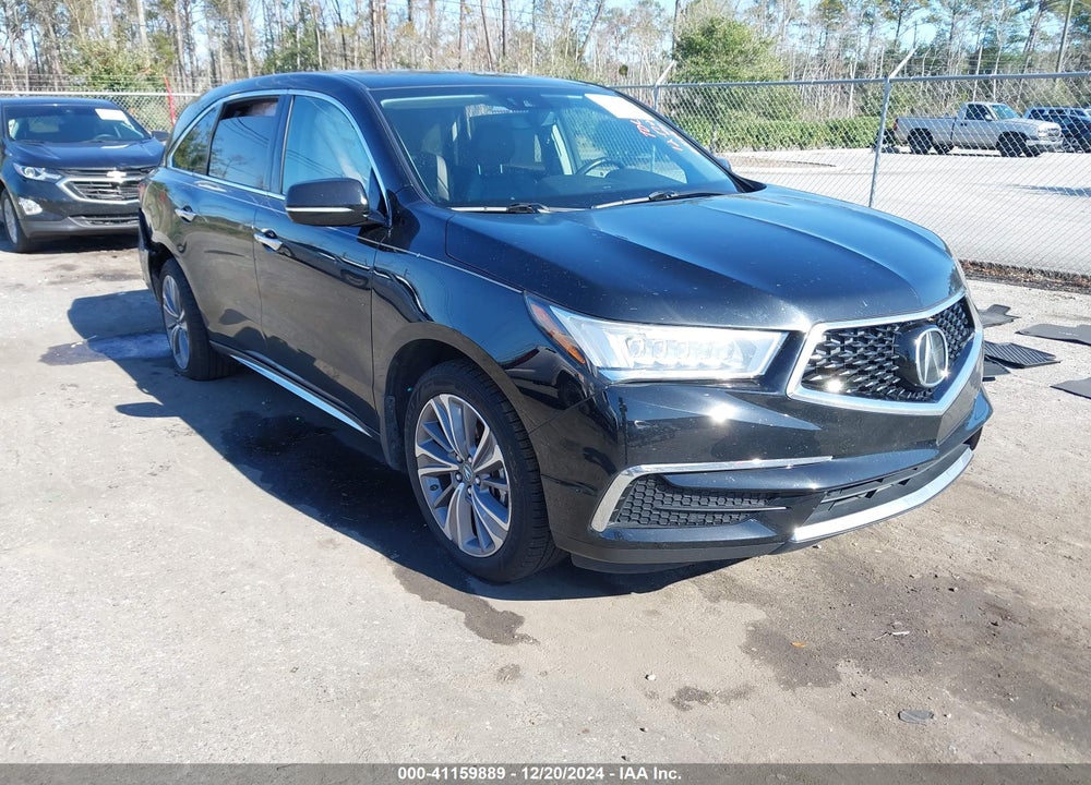 2017 ACURA MDX TECHNOLOGY PACKAGE VIN: 5FRYD4H58HB034391