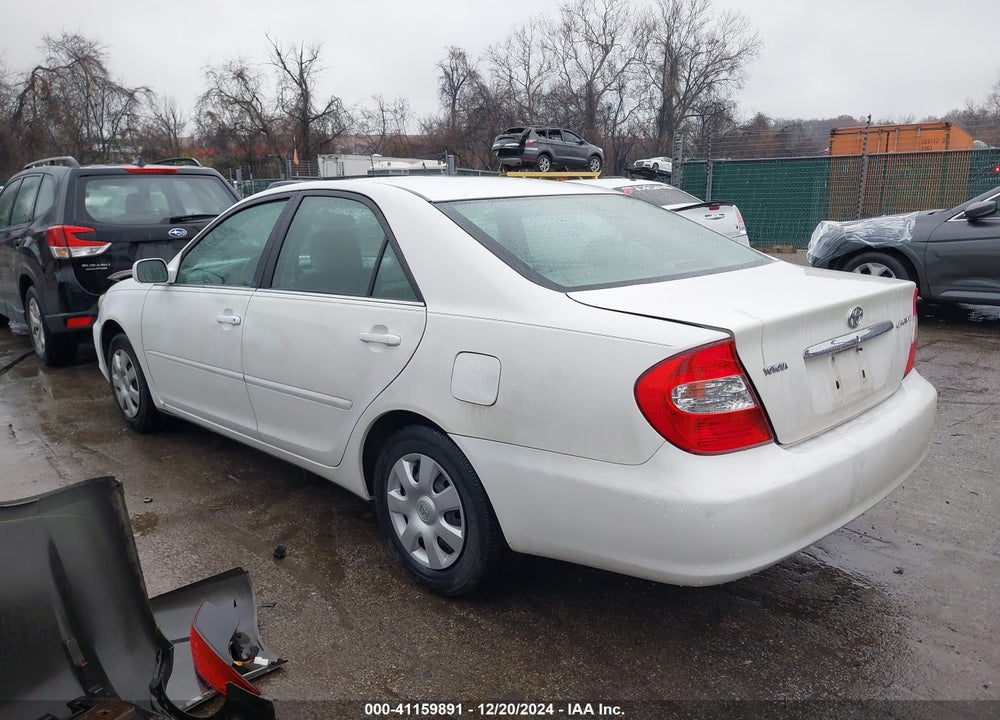 2003 TOYOTA CAMRY LE VIN: 4T1BE32K43U231941