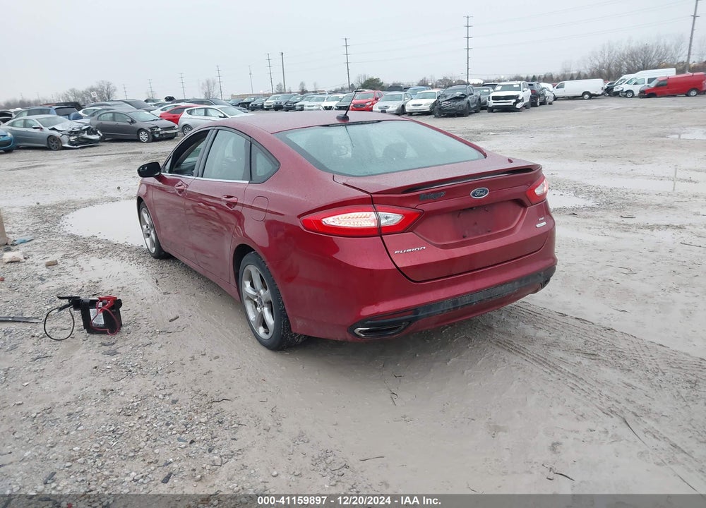 2013 FORD FUSION SE VIN: 3FA6P0H9XDR190037