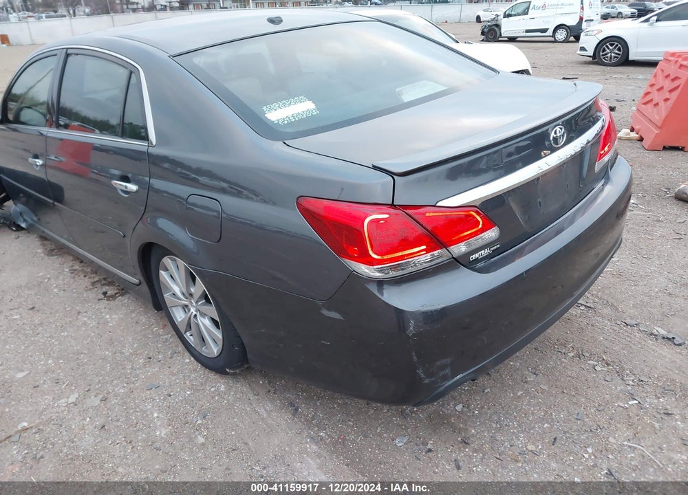 2011 TOYOTA AVALON LIMITED VIN: 4T1BK3DB6BU411474