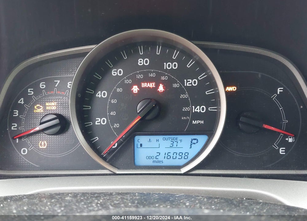 2014 TOYOTA RAV4 XLE VIN: 2T3RFREVXEW171291