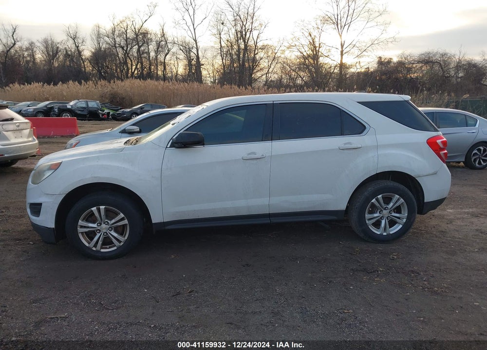 2016 CHEVROLET EQUINOX LS VIN: 2GNALBEK7G1118375