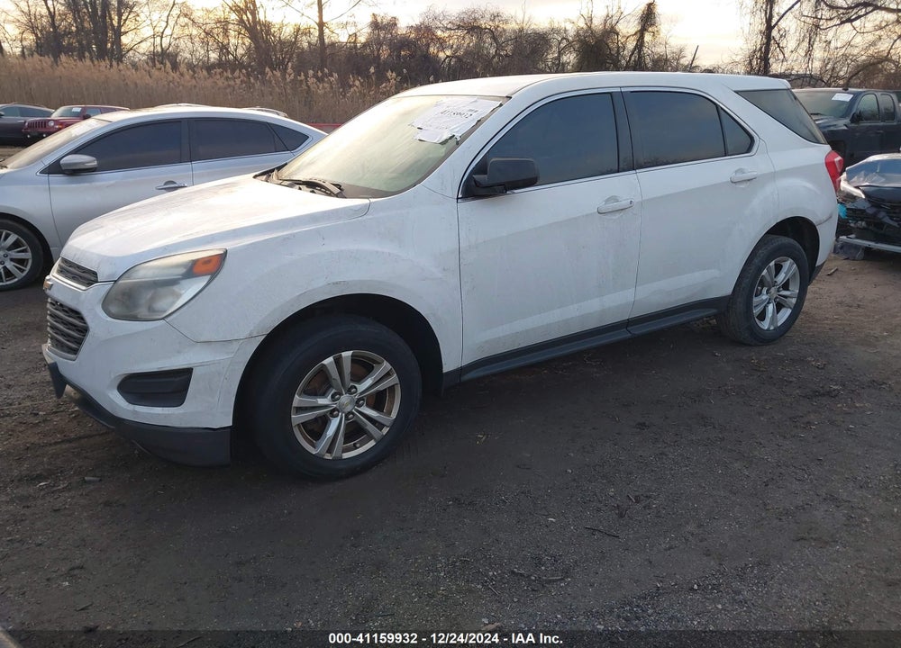 2016 CHEVROLET EQUINOX LS VIN: 2GNALBEK7G1118375