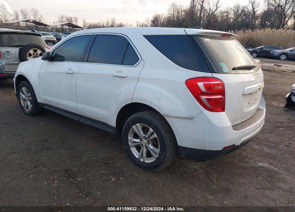 2016 CHEVROLET EQUINOX LS VIN: 2GNALBEK7G1118375