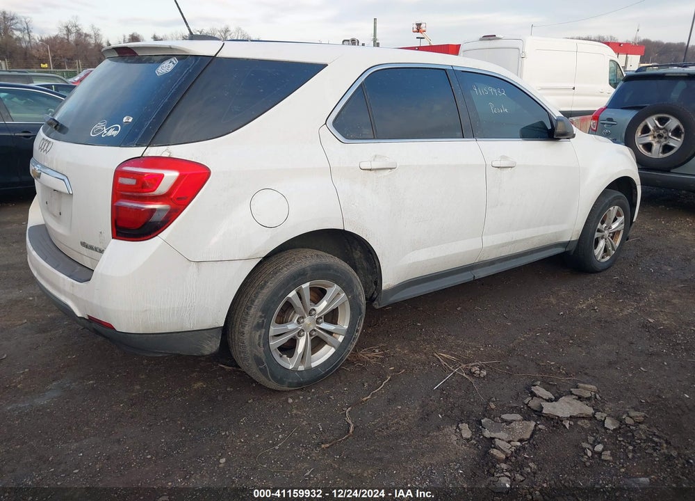 2016 CHEVROLET EQUINOX LS VIN: 2GNALBEK7G1118375