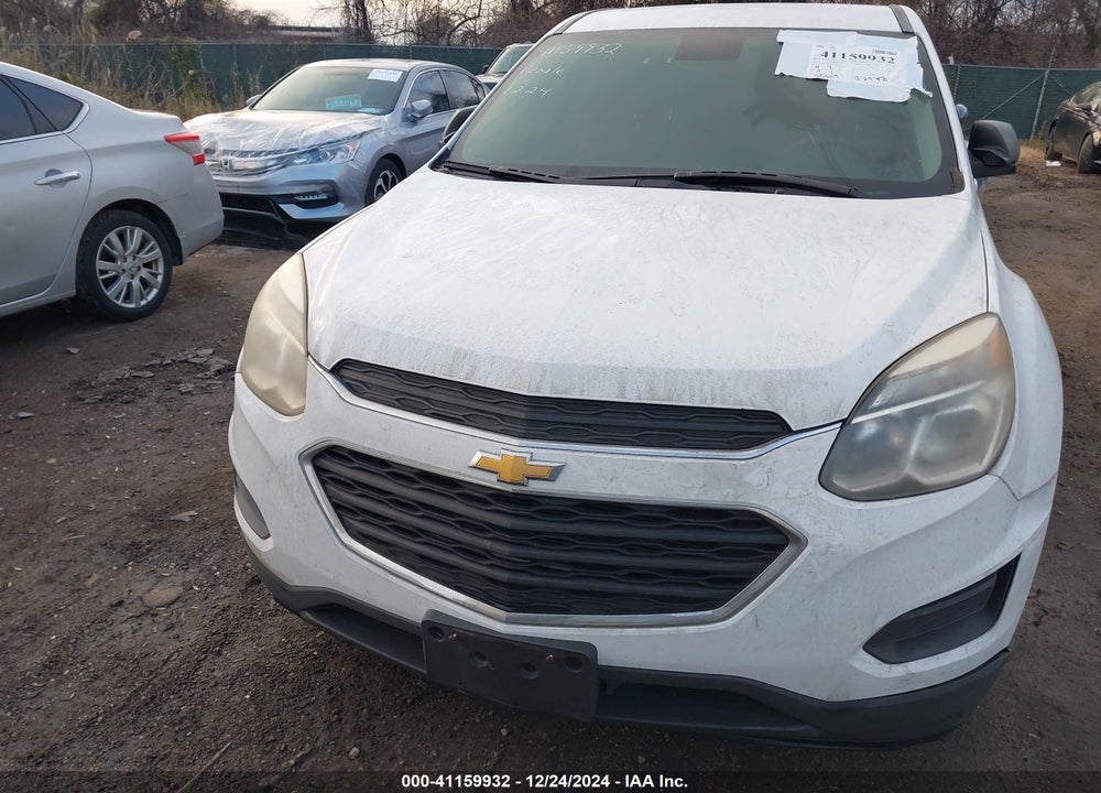 2016 CHEVROLET EQUINOX LS VIN: 2GNALBEK7G1118375
