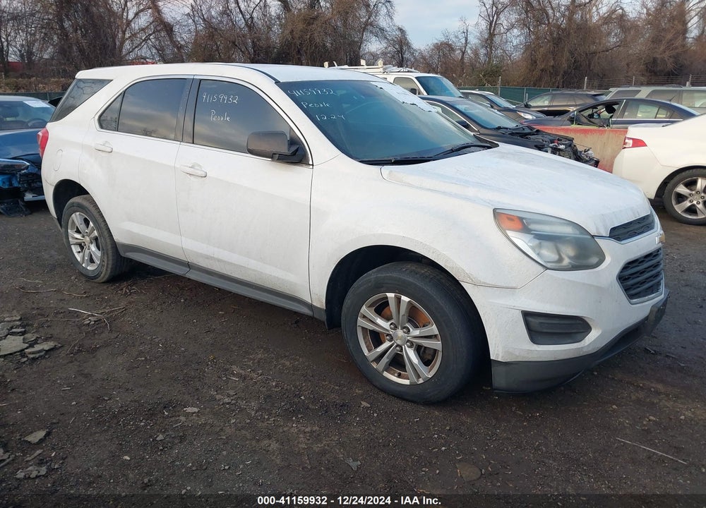 2016 CHEVROLET EQUINOX LS VIN: 2GNALBEK7G1118375