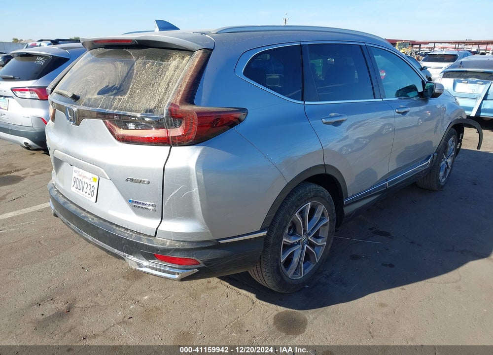 2022 HONDA CR-V HYBRID TOURING VIN: 5J6RT6H98NL057390