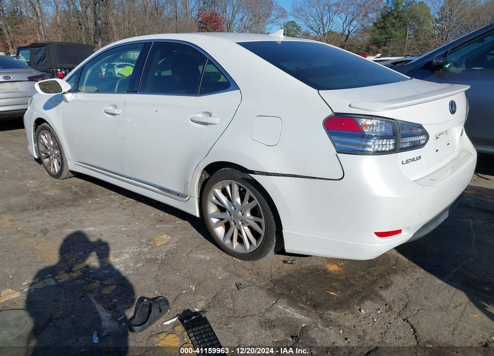2010 LEXUS HS 250H VIN: JTHBB1BA4A2024837