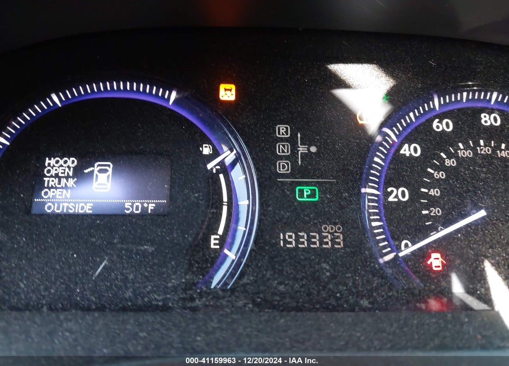 2010 LEXUS HS 250H VIN: JTHBB1BA4A2024837