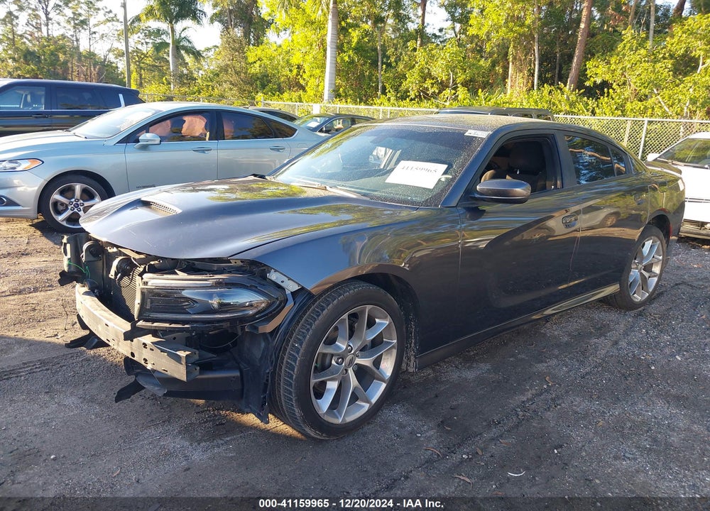 2022 DODGE CHARGER GT RWD VIN: 2C3CDXHGXNH202539