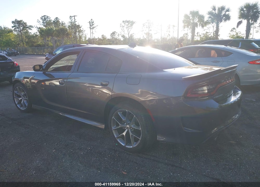 2022 DODGE CHARGER GT RWD VIN: 2C3CDXHGXNH202539