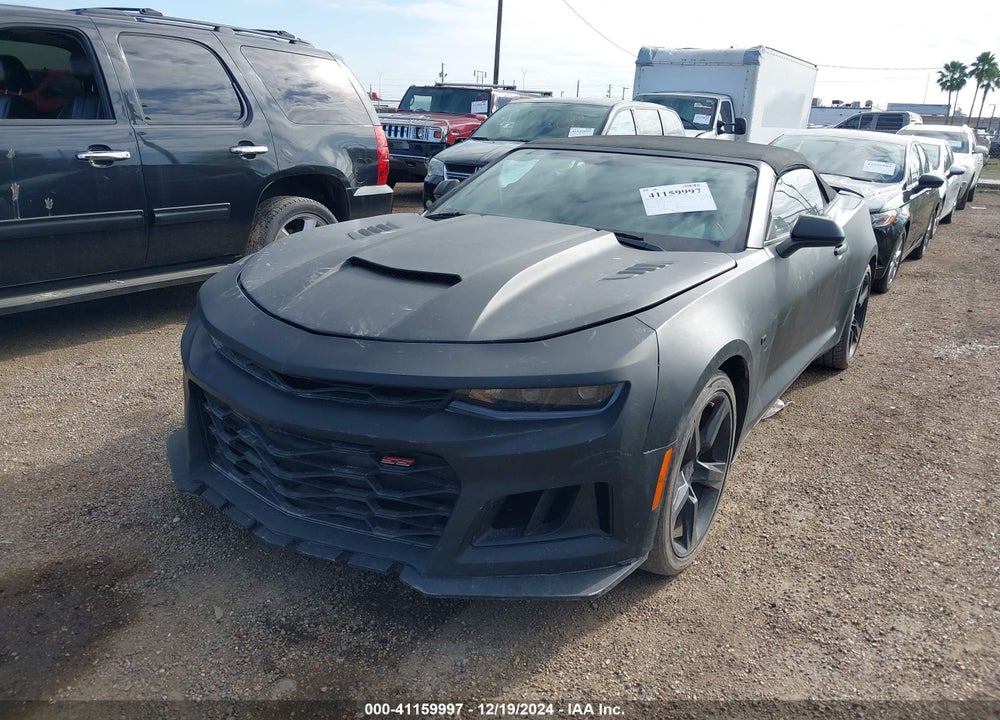 2017 CHEVROLET CAMARO 2SS VIN: 1G1FH3D75H0139122
