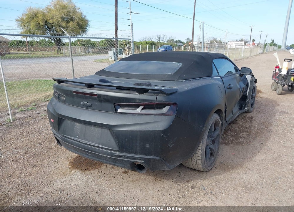 2017 CHEVROLET CAMARO 2SS VIN: 1G1FH3D75H0139122