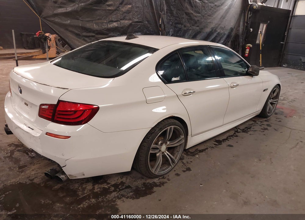 2013 BMW 550I VIN: WBAFR9C59DDX80264