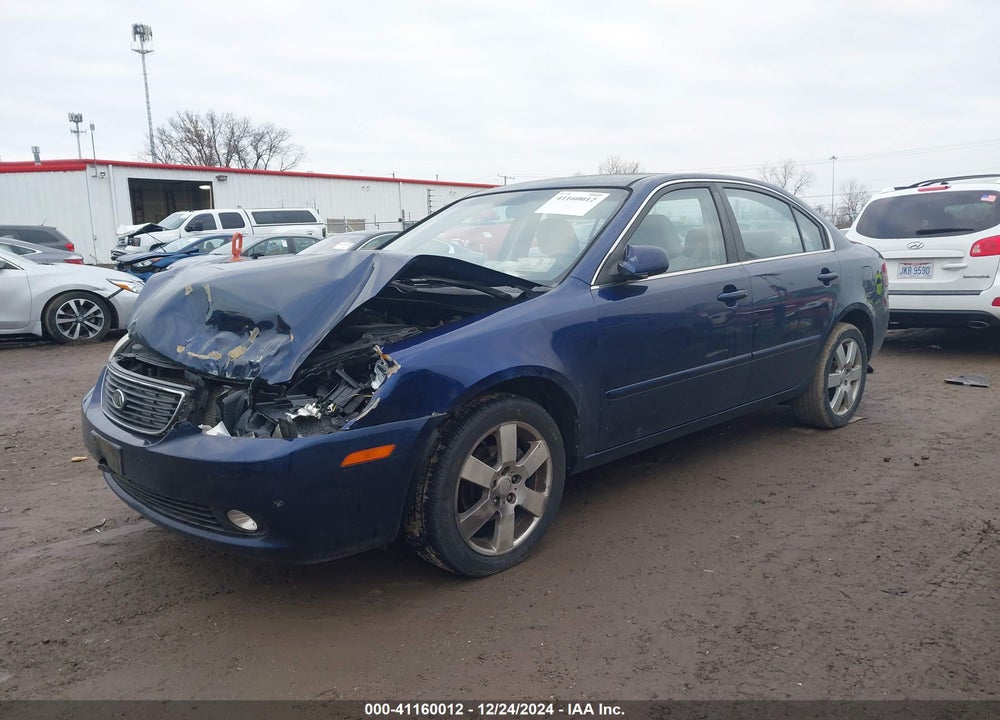 2008 KIA OPTIMA LX V6 VIN: KNAGE124385237759