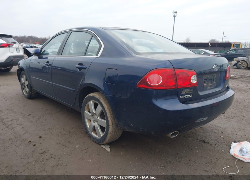 2008 KIA OPTIMA LX V6 VIN: KNAGE124385237759