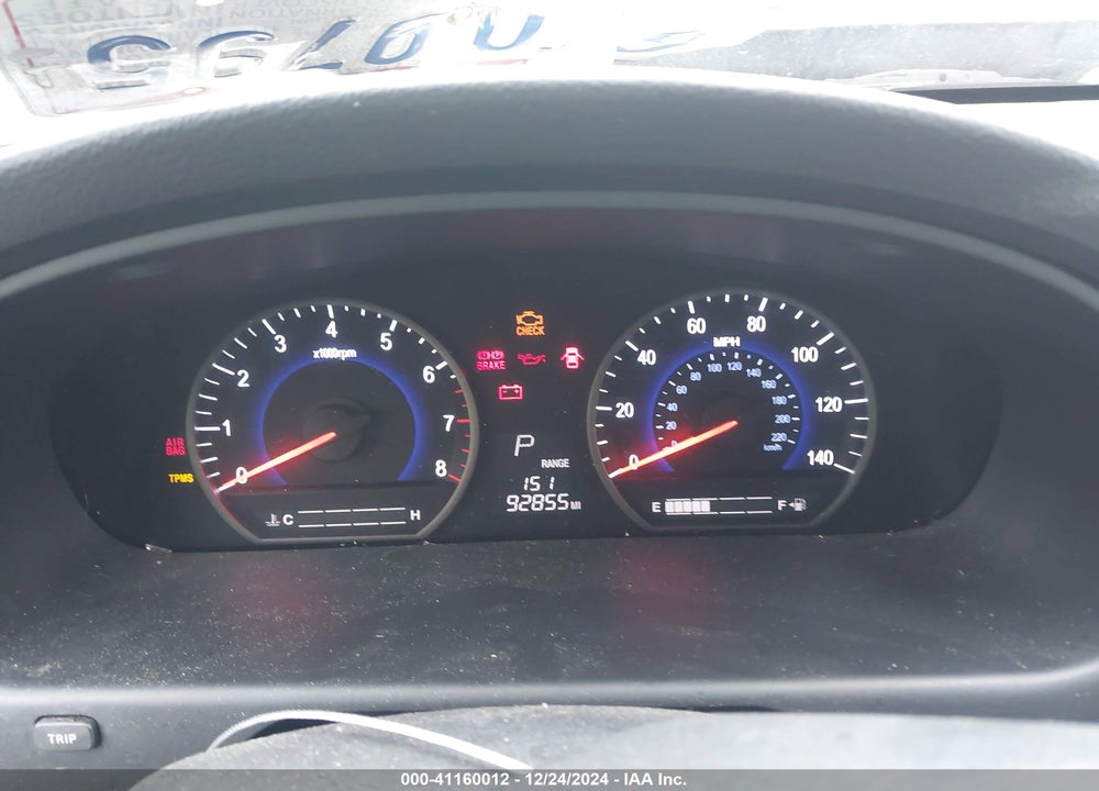 2008 KIA OPTIMA LX V6 VIN: KNAGE124385237759
