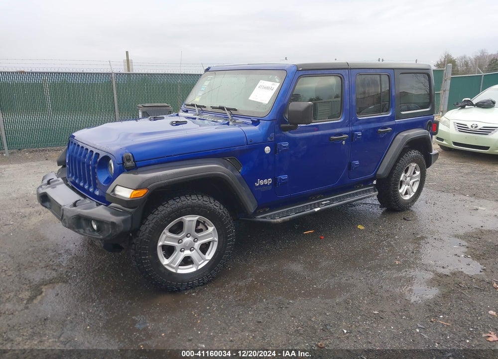 2020 JEEP WRANGLER UNLIMITED SPORT S 4X4 VIN: 1C4HJXDG3LW170791