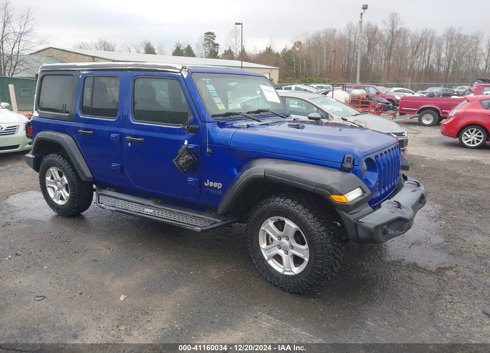 2020 JEEP WRANGLER UNLIMITED SPORT S 4X4 VIN: 1C4HJXDG3LW170791