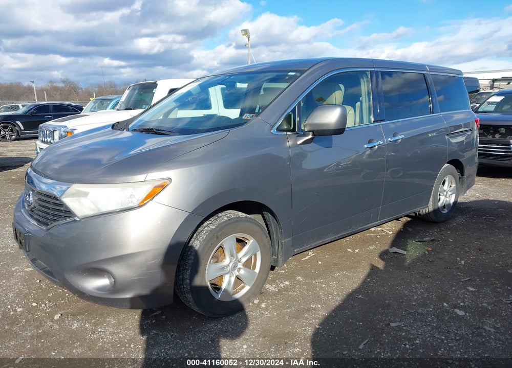 2014 NISSAN QUEST SV VIN: JN8AE2KP4E9103621