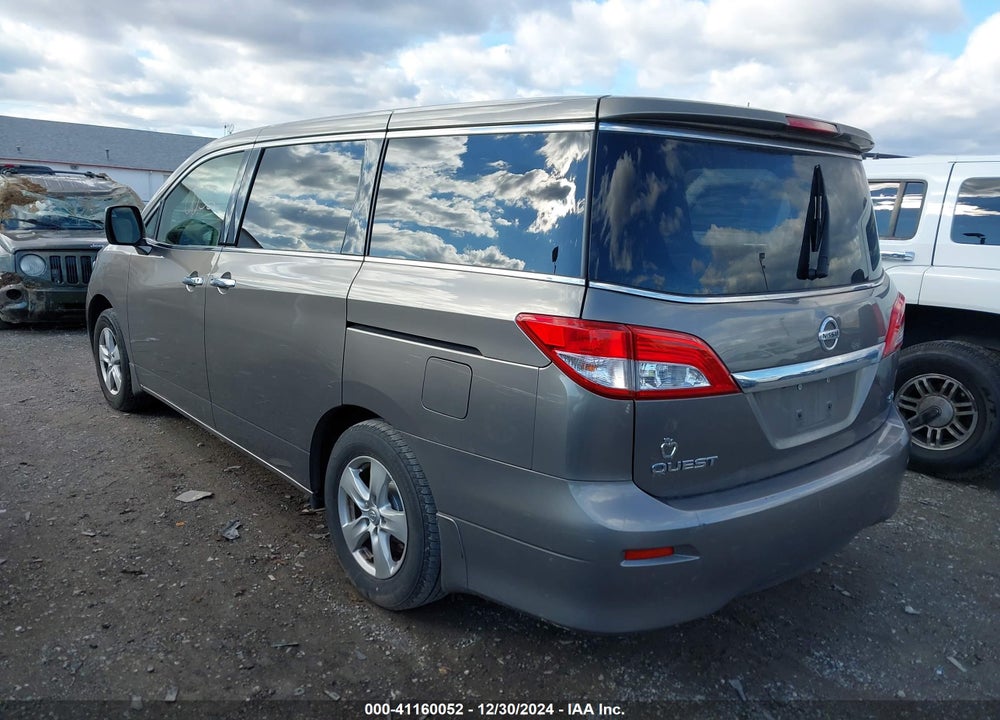 2014 NISSAN QUEST SV VIN: JN8AE2KP4E9103621