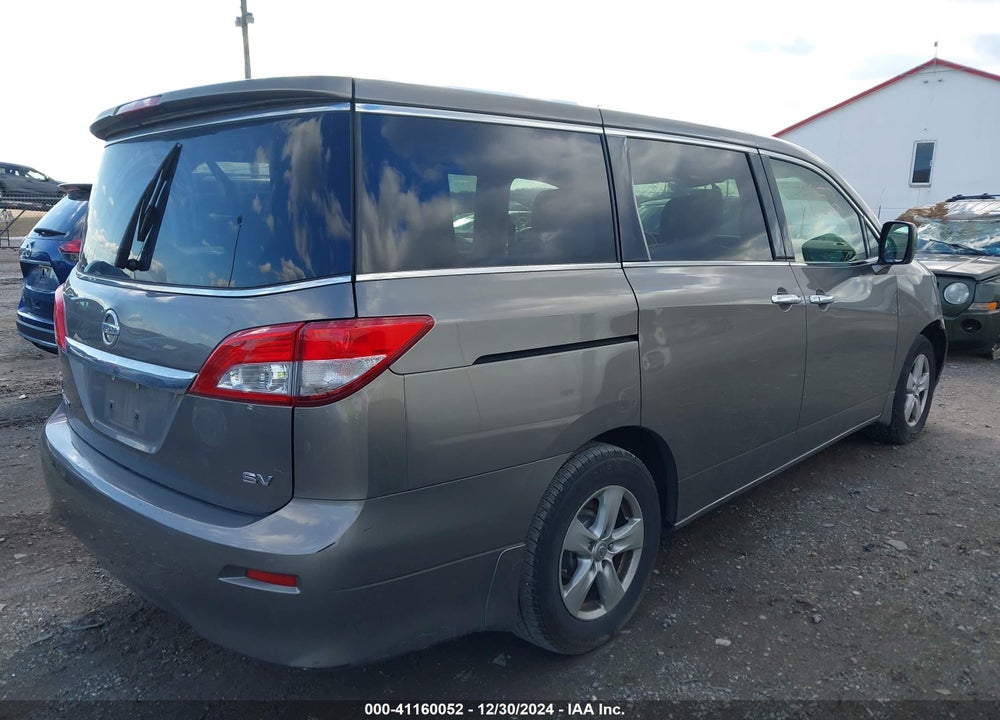 2014 NISSAN QUEST SV VIN: JN8AE2KP4E9103621