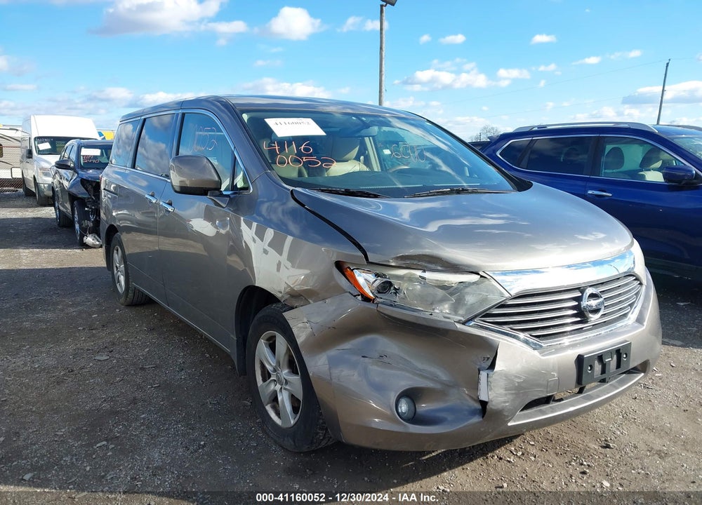 2014 NISSAN QUEST SV VIN: JN8AE2KP4E9103621