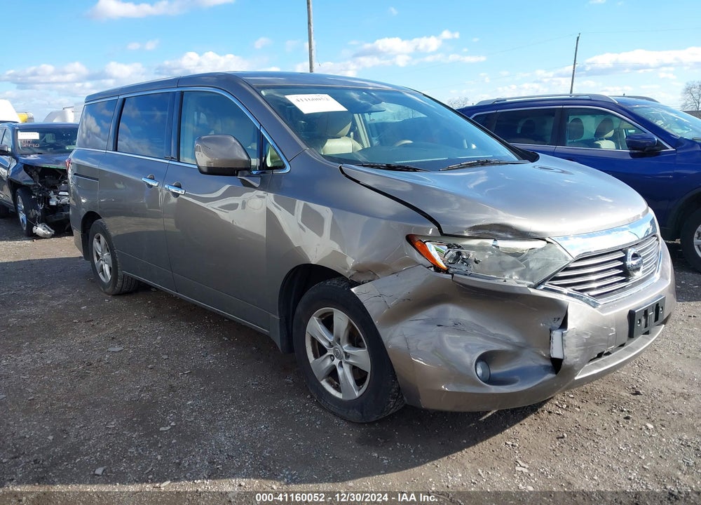 2014 NISSAN QUEST SV VIN: JN8AE2KP4E9103621