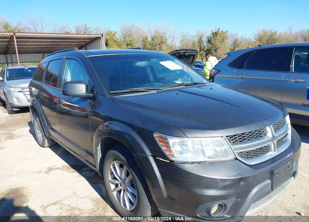 2016 DODGE JOURNEY SXT VIN: 3C4PDCBB8GT132200