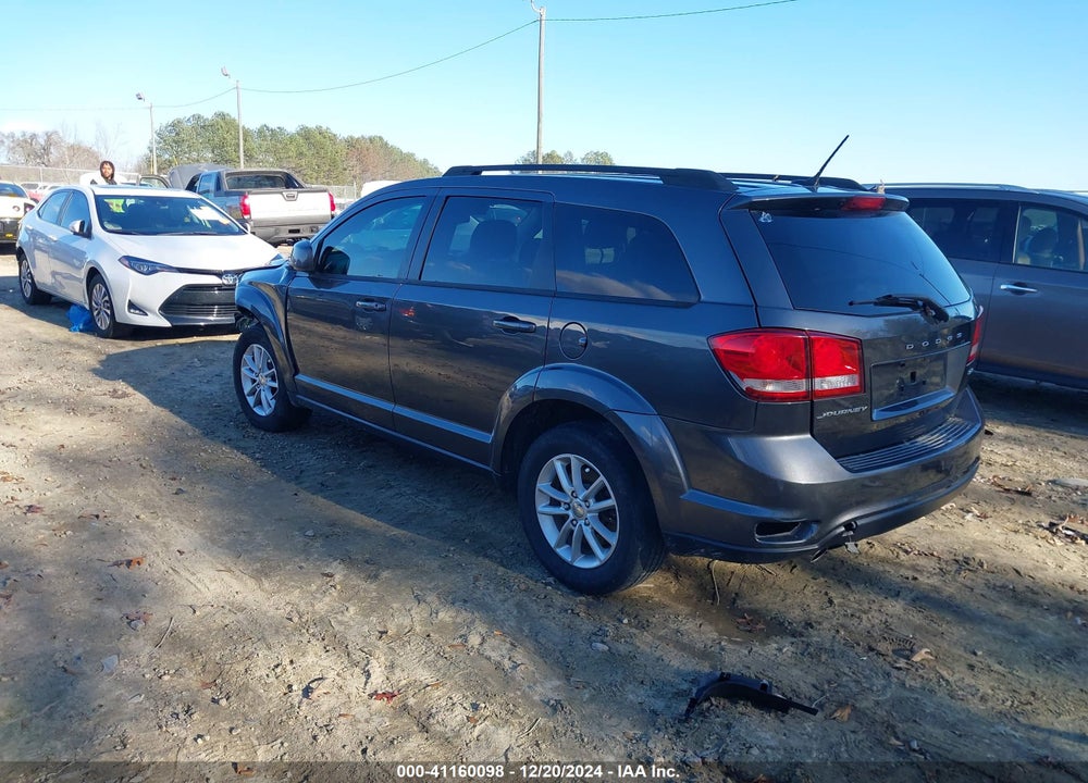 2015 DODGE JOURNEY SXT VIN: 3C4PDCBG7FT517077