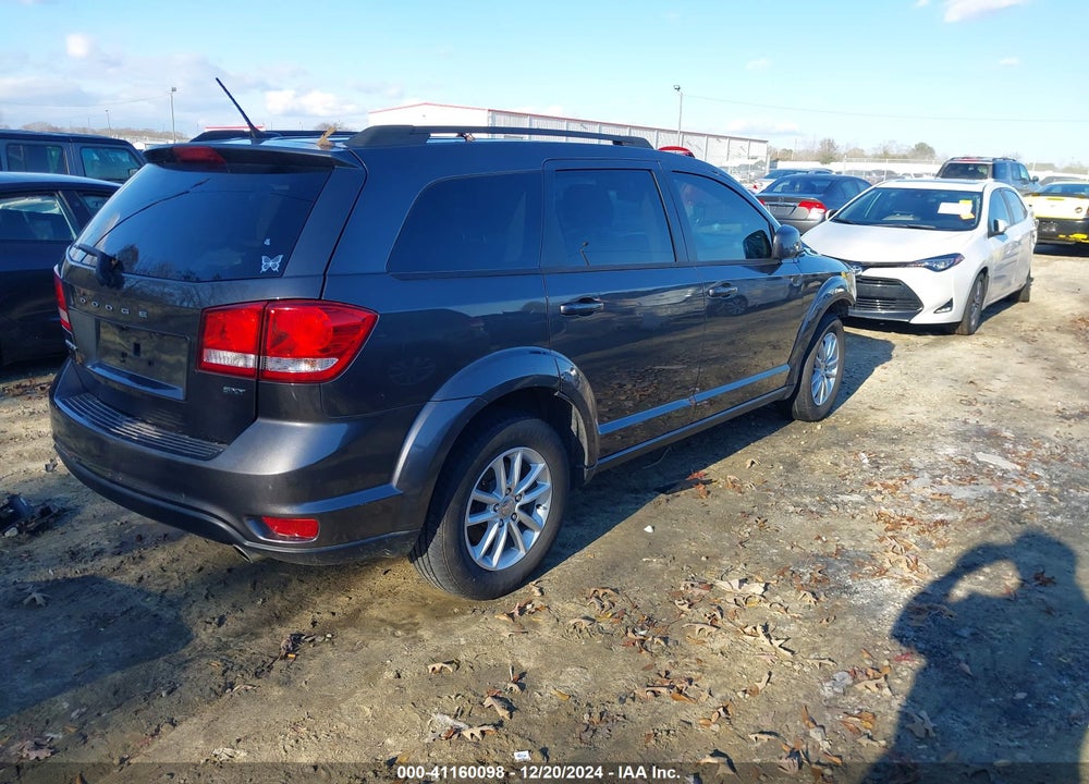 2015 DODGE JOURNEY SXT VIN: 3C4PDCBG7FT517077