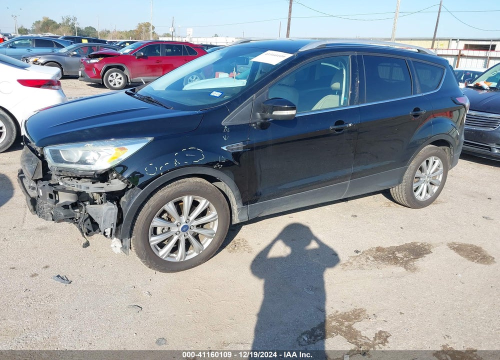 2017 FORD ESCAPE TITANIUM VIN: 1FMCU0J97HUA09227