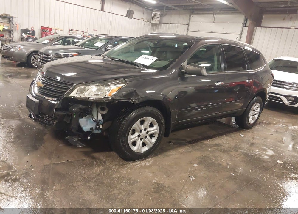 2014 CHEVROLET TRAVERSE LS VIN: 1GNKVFED9EJ278283